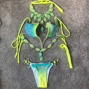 Bedazzled Neon Carnival Costume